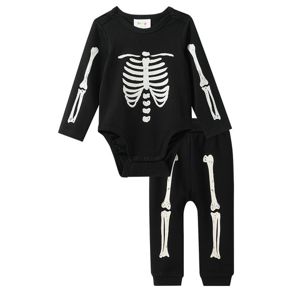 Baby Set aus Langarmbody und Hose