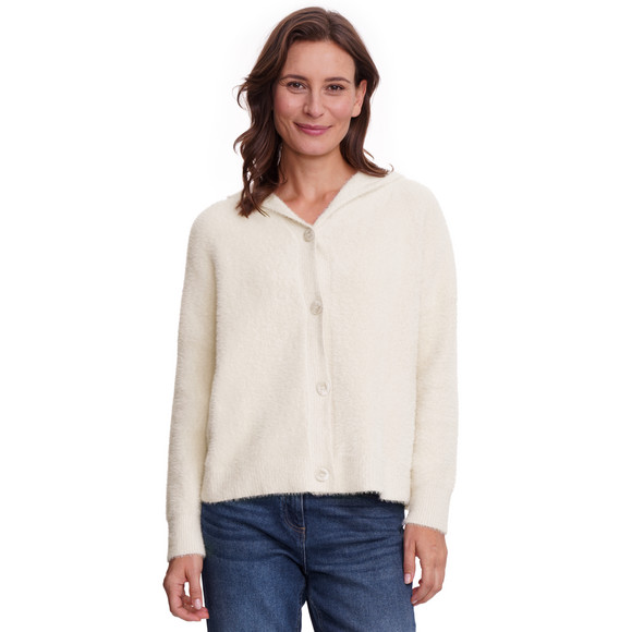 Vrouwelijk vest met een knusse look