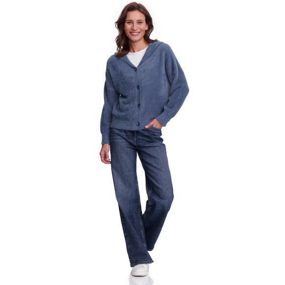 Vrouwelijk vest met een knusse look