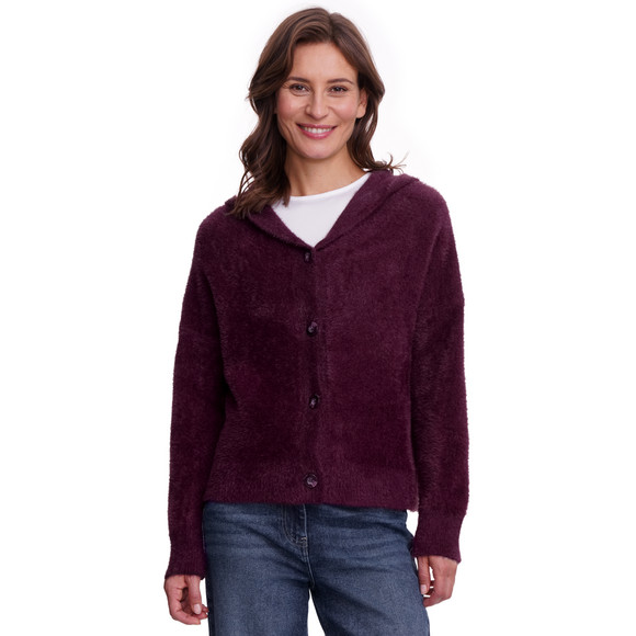 Vrouwelijk vest met een knusse look