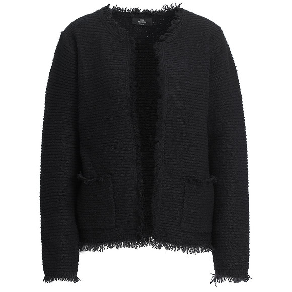 Damesvest met franjes