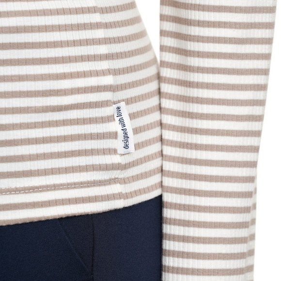 Damen Langarmshirt mit Rollkragen