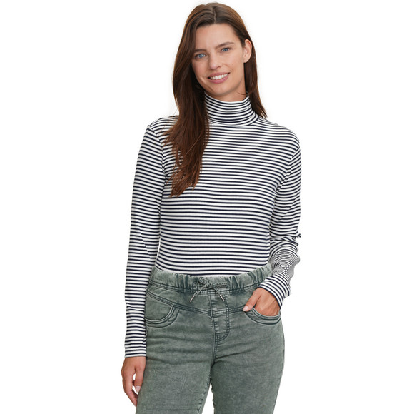 Damen Langarmshirt mit Rollkragen