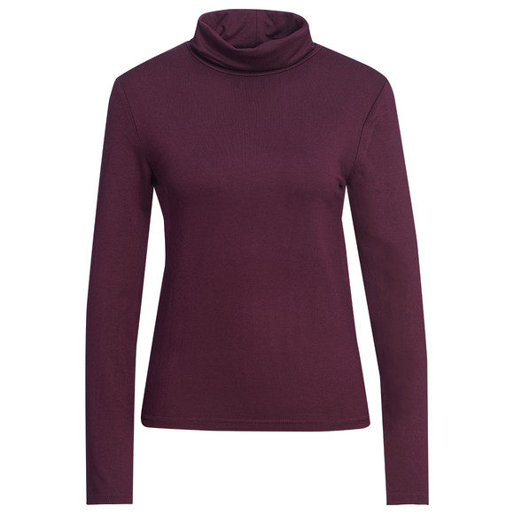 Damen Langarmshirt mit Rollkragen