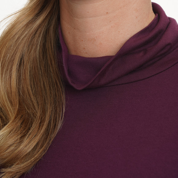 Damen Langarmshirt mit Rollkragen