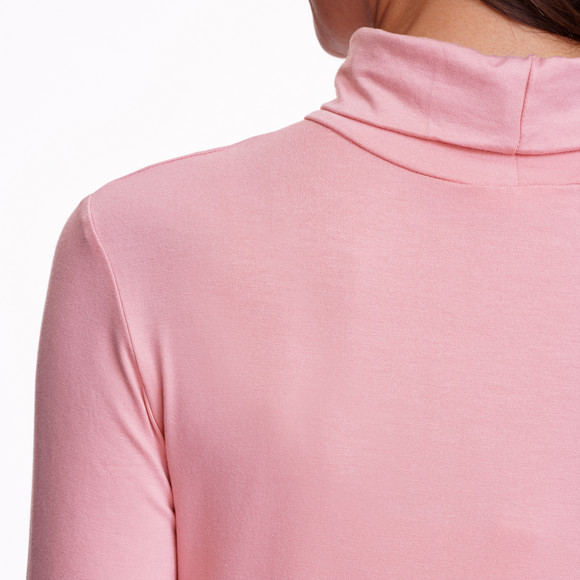 Damen Langarmshirt mit Rollkragen