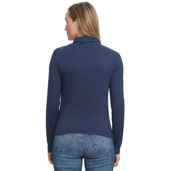 Damen Langarmshirt mit Rollkragen