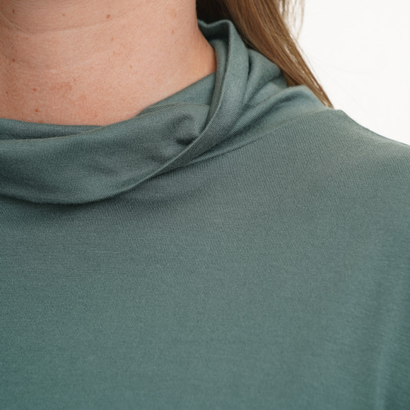 Damen Langarmshirt mit Rollkragen