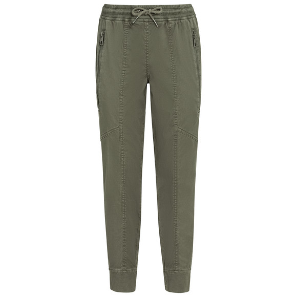 Dames joggingbroek met decoratieve naden