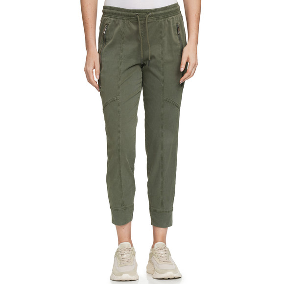 Dames joggingbroek met decoratieve naden