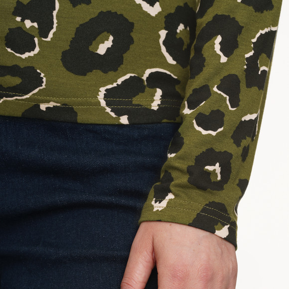 Damen Langarmshirt mit Rollkragen