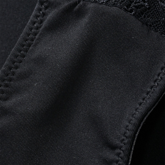 2 dames microvezelslips met kant