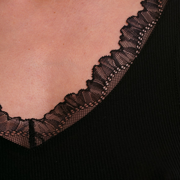 Damen Unterhemd mit Spitze