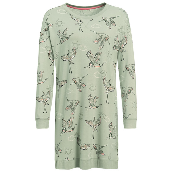 Damen Nachthemd mit Allover-Muster
