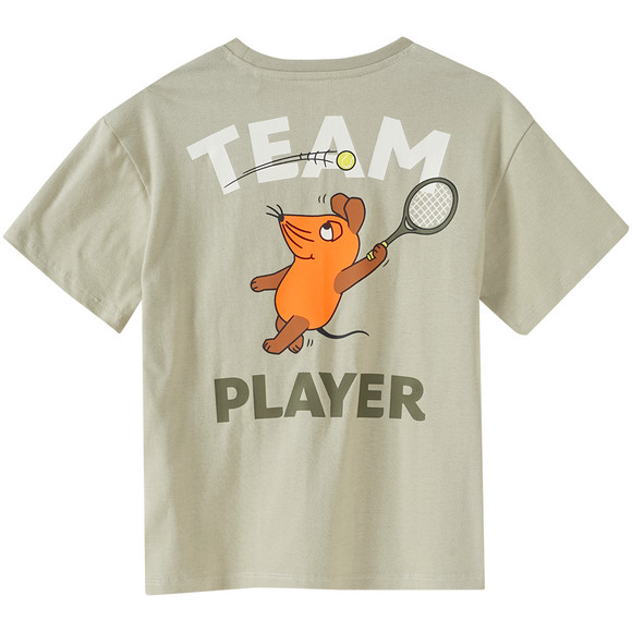 Die Maus T-Shirt mit Rücken-Print