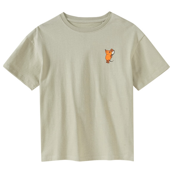 Die Maus T-Shirt mit Rücken-Print