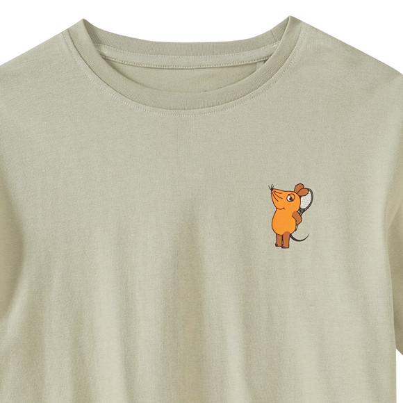 Die Maus T-Shirt mit Rücken-Print