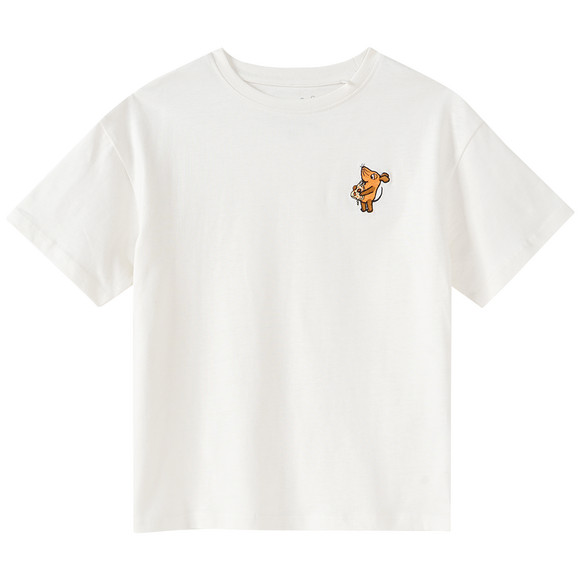 Die Maus T-Shirt mit Stickerei