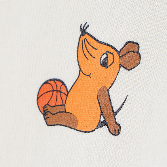 Die Maus Sweatshirt mit Rücken-Print