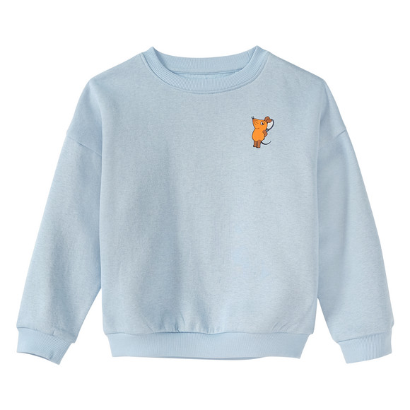 Die Maus Sweatshirt mit Rücken-Print