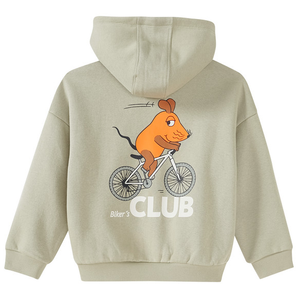 Die Maus Hoodie mit Rücken-Print
