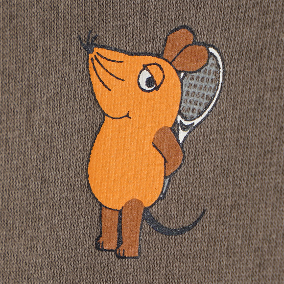 Die Maus Hoodie mit Rücken-Print