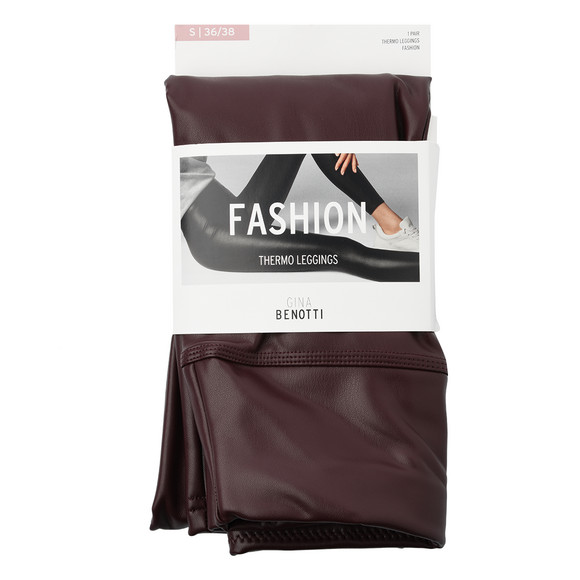 Dames Leggings in lederlook