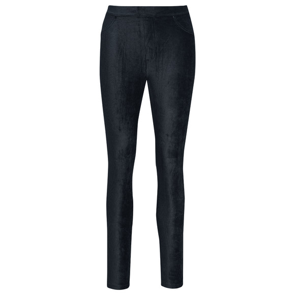 Dames leggings van fijn ribfluweel