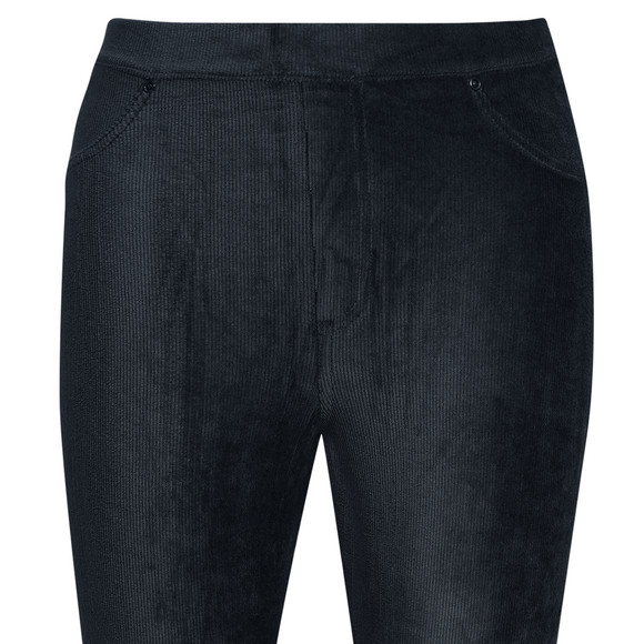 Dames leggings van fijn ribfluweel