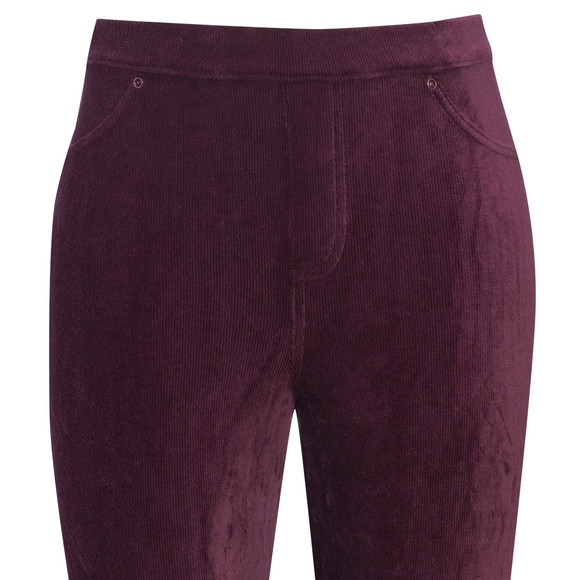 Dames leggings van fijn ribfluweel