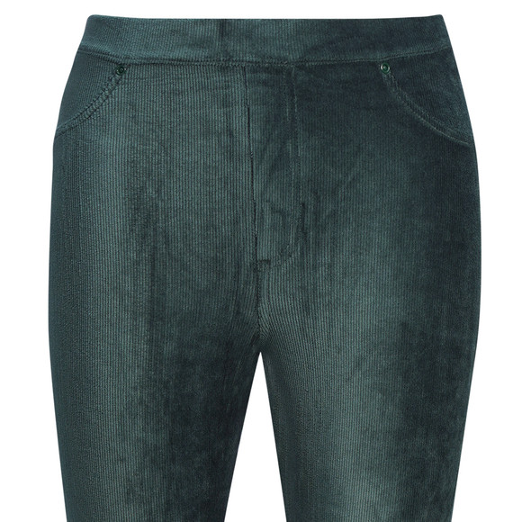 Dames leggings van fijn ribfluweel