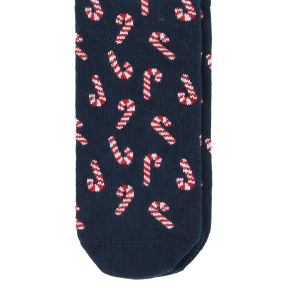 1 Paar Herren Weihnachtssocken Zuckerstangen