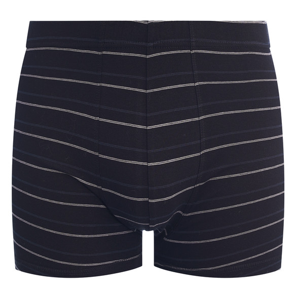 Heren retro shorts in een gestreepte look