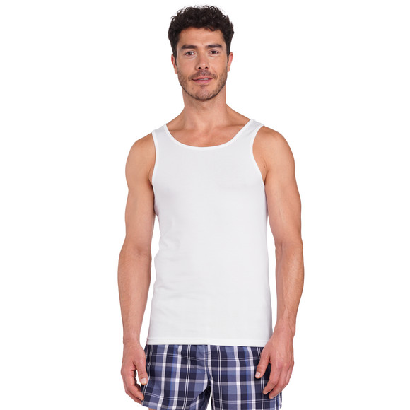 Herenvest in effen kleuren