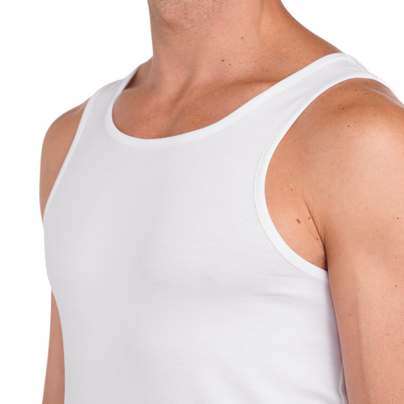 Herenvest in effen kleuren