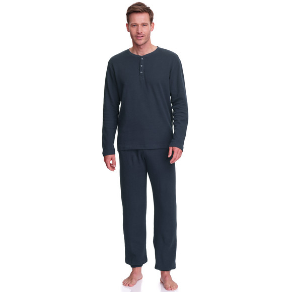 Herenslaapbroek met structuurmateriaal