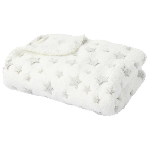 Plüschhund  mit Decke