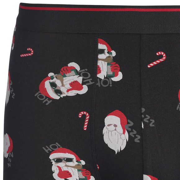 Herren Retroshorts mit Weihnachts-Allover