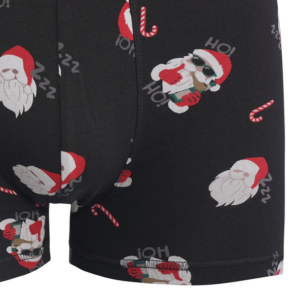 Herren Retroshorts mit Weihnachts-Allover