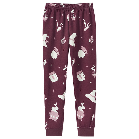 Mädchen Schlafanzug mit leuchtendem Print