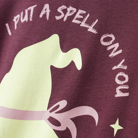 Mädchen Schlafanzug mit leuchtendem Print