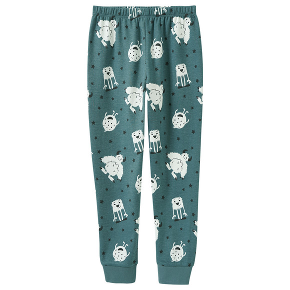 Kinder Schlafanzug mit leuchtendem Print