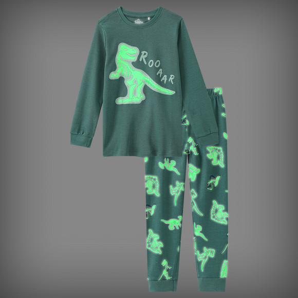 Jungen Schlafanzug mit leuchtendem Print