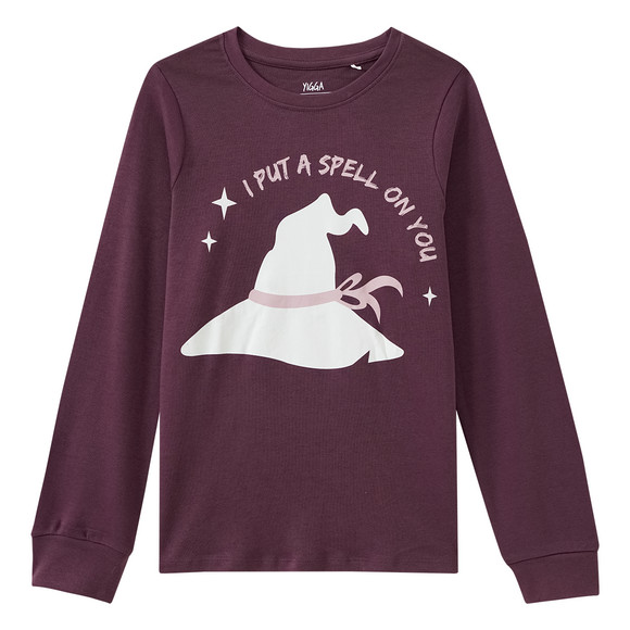 Mädchen Schlafanzug mit leuchtendem Print