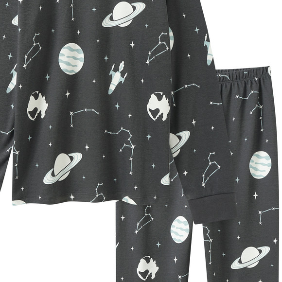 Kinder Schlafanzug mit leuchtendem Print