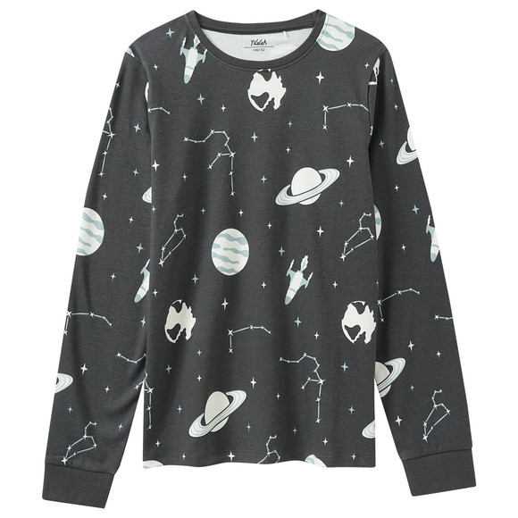 Kinder Schlafanzug mit leuchtendem Print