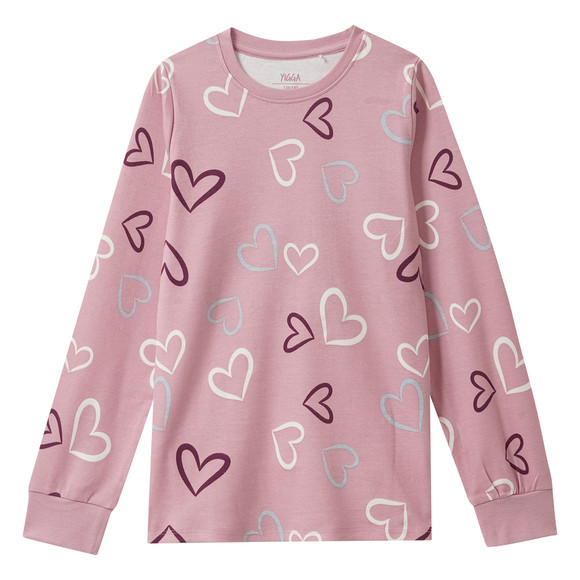 Mädchen Schlafanzug mit leuchtendem Print