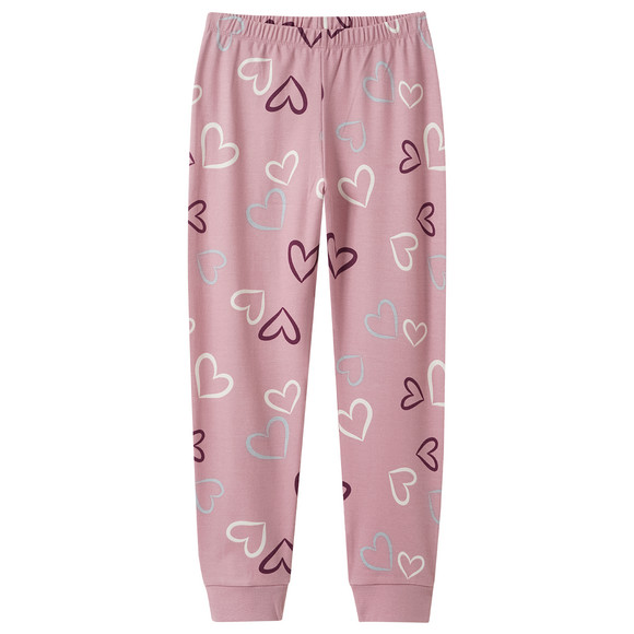 Mädchen Schlafanzug mit leuchtendem Print