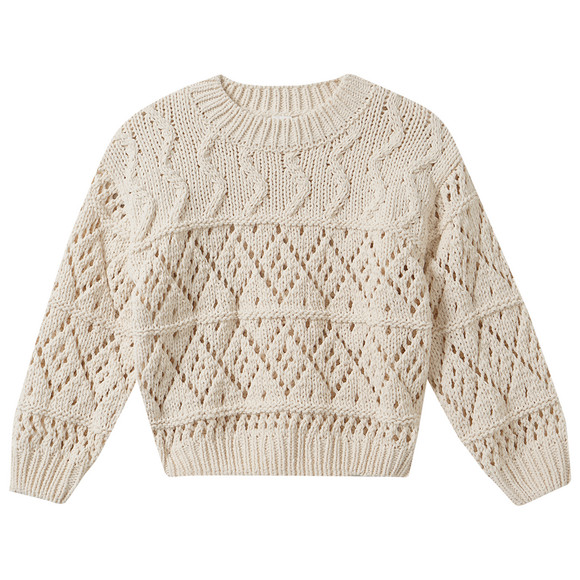 Trui van chenillegaren voor meisjes