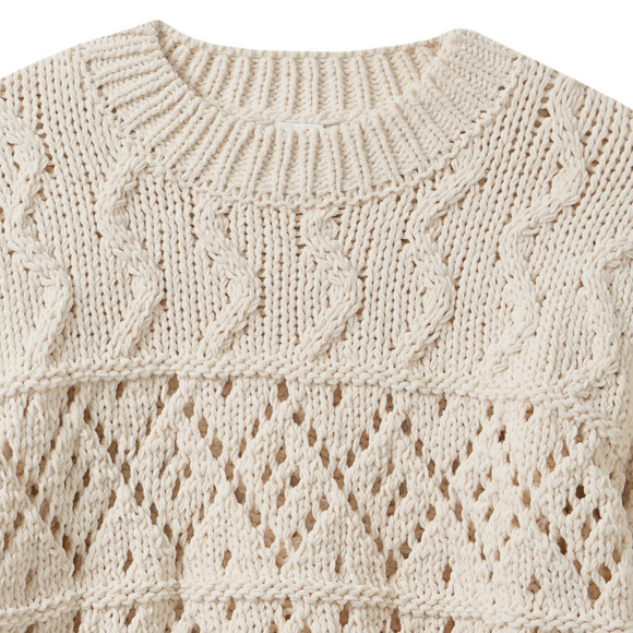 Trui van chenillegaren voor meisjes